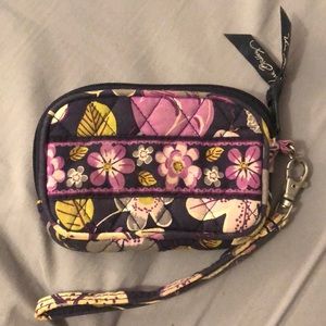 Vera Bradley Purple Wristlet